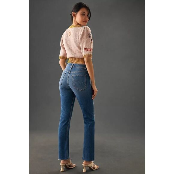 Mother Denim Tomcat Ankle Fray, Globe Trotter 26” - Picture 3 of 11